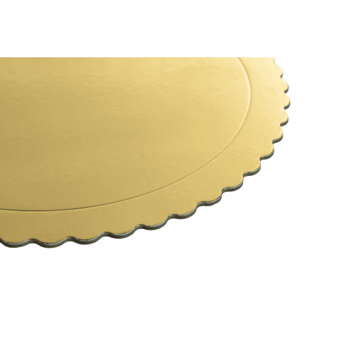 Cake Board Gold 35 Ø x 3mm