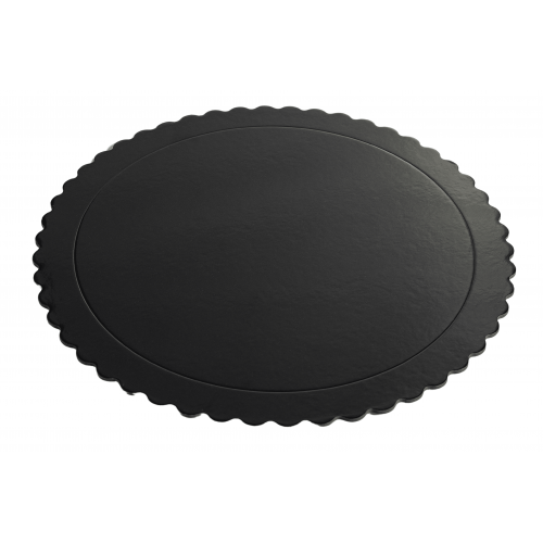 Tortenplatte Schwarz 35 Ø x 3mm