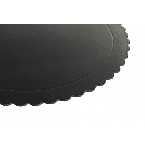 Tortenplatte Schwarz 35 Ø x 3mm